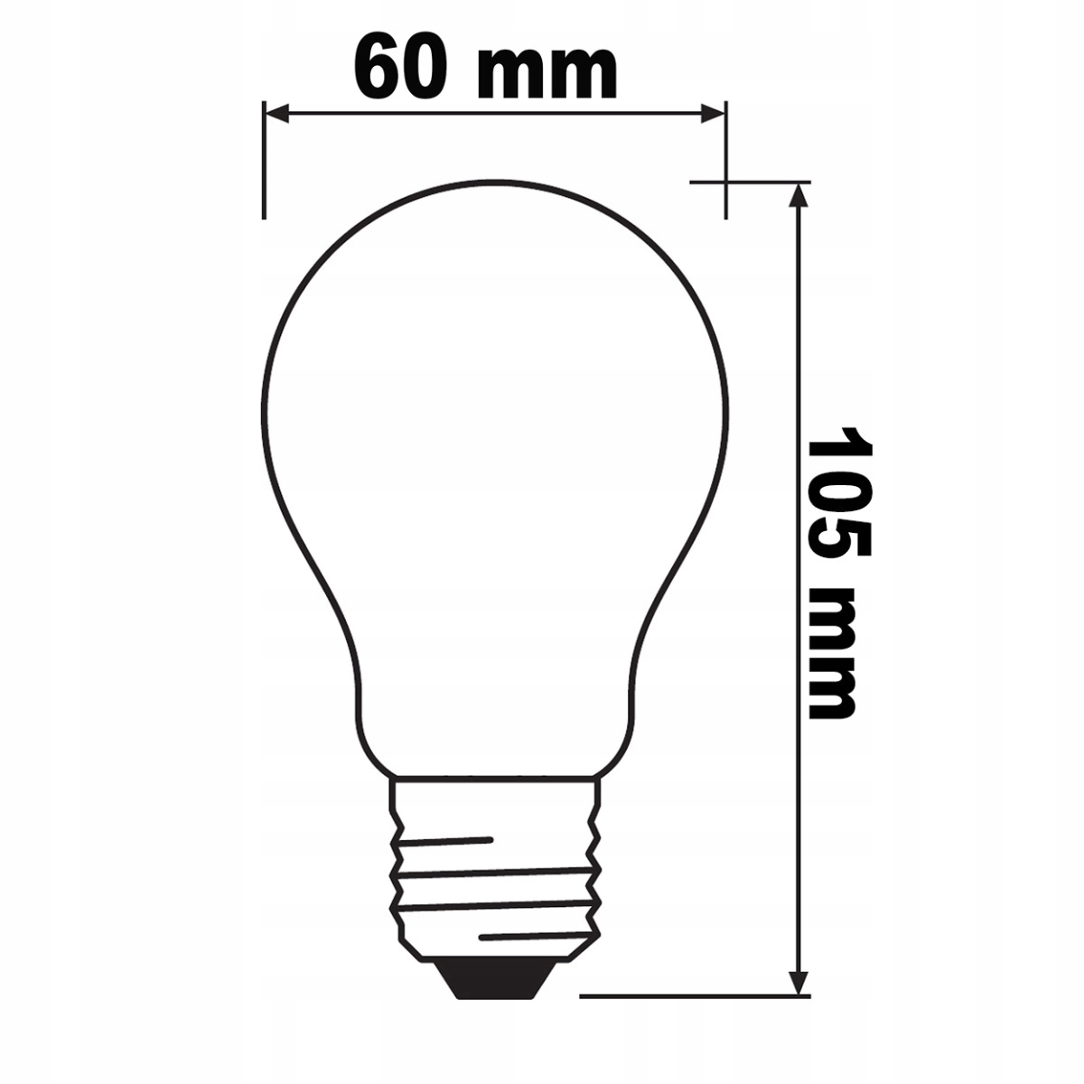 Żarówka LED FILAMENT E27 5W CCT SMART WiFi TUYA Marka Spectrum LED