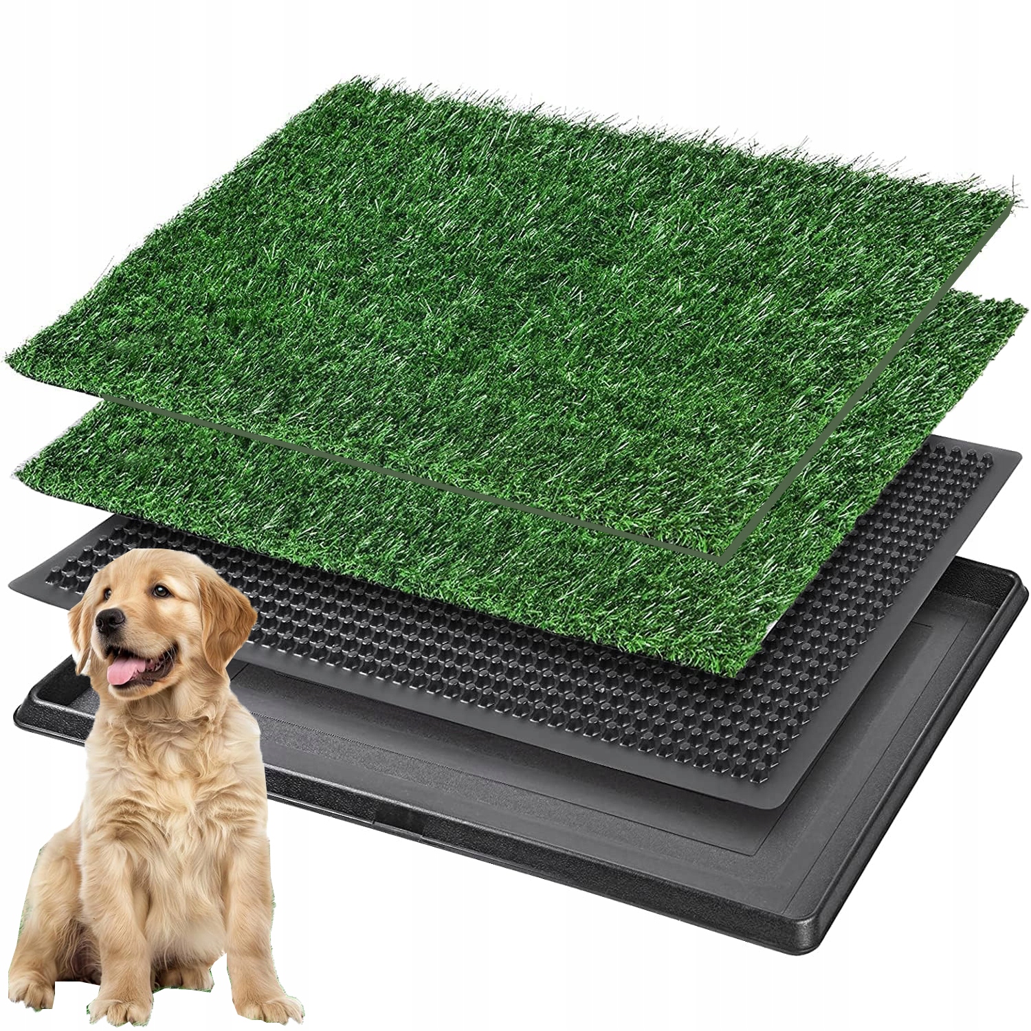 Levně Podložky Pro Psy S Trávou, Psí Toaleta, Velká Trávníková Podložka Na Čurání 50x75 CM