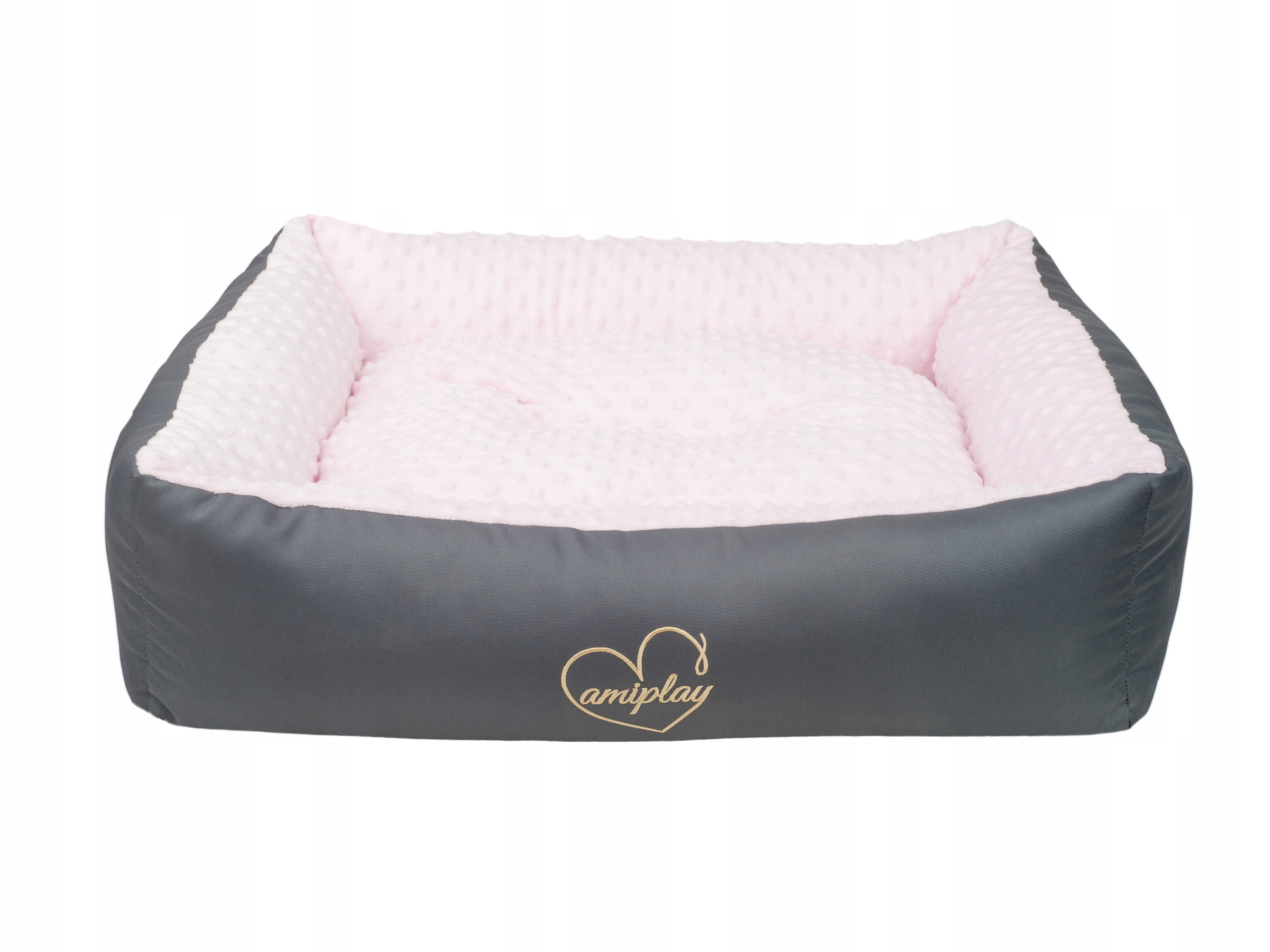 

Amiplay Legowisko Sofa Babydoll Różowy Grafit L