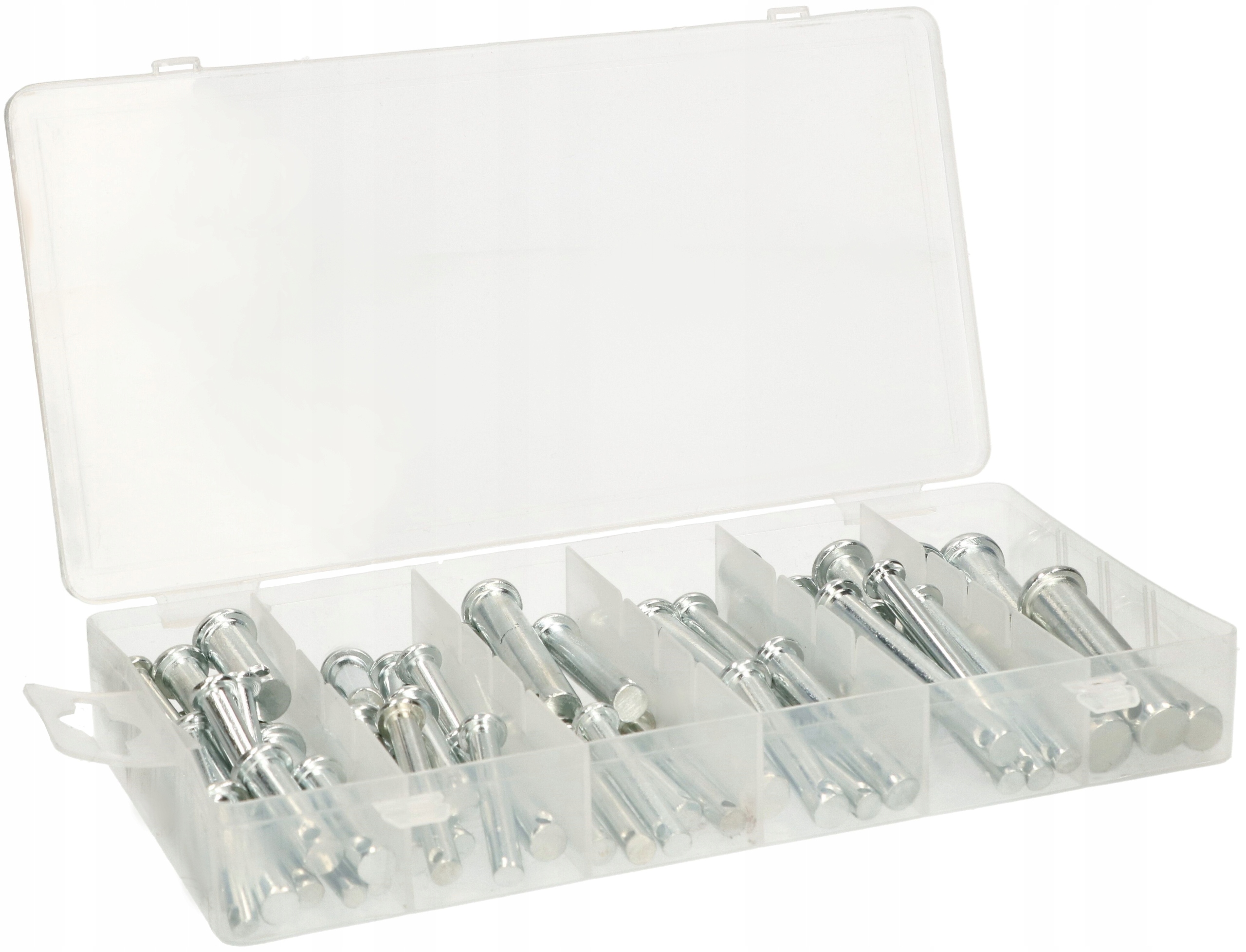 НАБОР ШТИФТОВ С ЦИЛИНДРИЧЕСКОЙ ГОЛОВКОЙ И ОТВЕРСТИЕМ 60ШТ