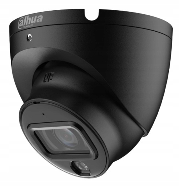 8Mpx Ip kamera Dahua IPC-HDW1839T-A-IL-0280B Black Dual Light