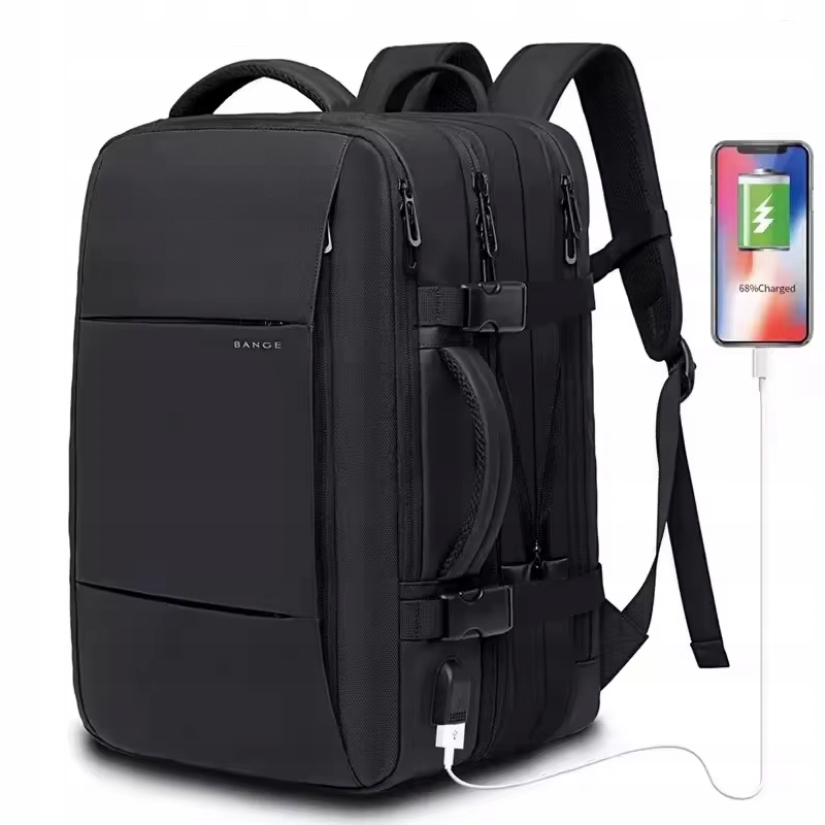 Bange Męski plecak podróżny -biznesowy- 37L Usb