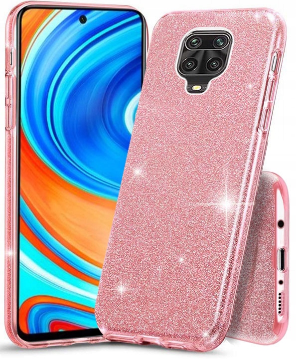 

Etui Brokat Case do Redmi Note 9 Pro Szkło 9H