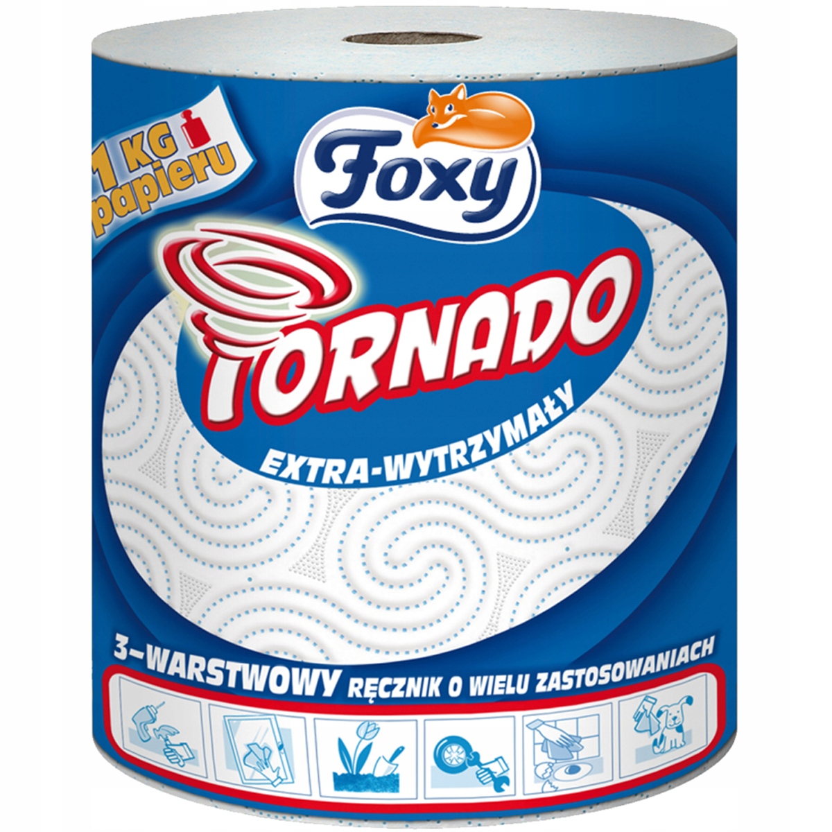 

Foxy Tornado Ręcznik Papierowy Kuchenny Mocny