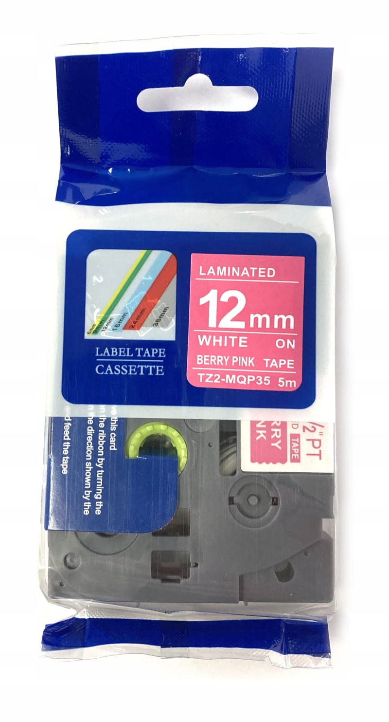 Taśma TZ2-MQP35 zamiennik Brother TZe-MQP35 12mm