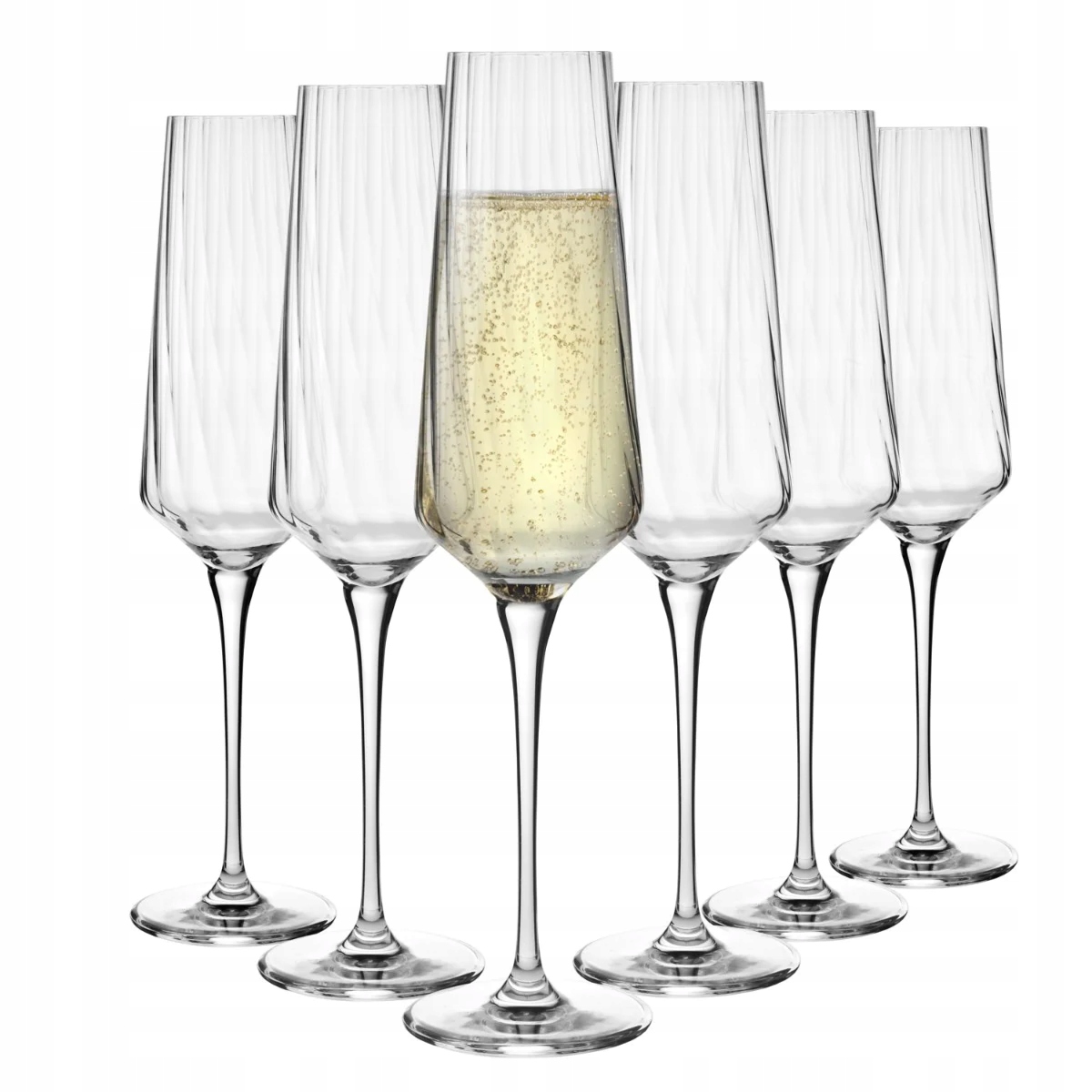 Skleničky na šampaňské Krosno Avant-Garde Lumi na prosecco a šumivá vína