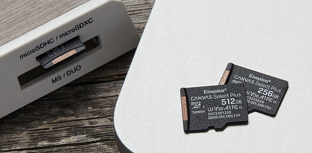 Karta microSDXC KINGSTON Canvas Select Plus 128GB Klasy prędkości C10