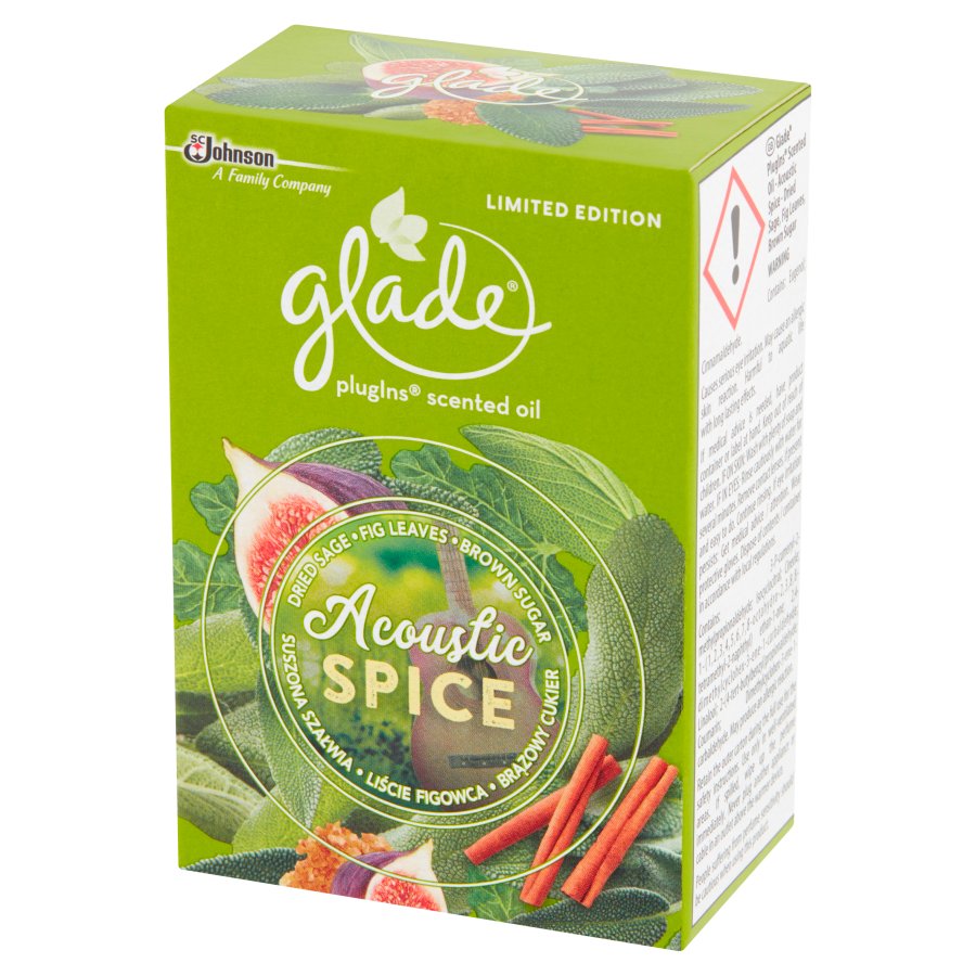 

Glade Acoustic Spice szałwia liście wkład 20ml