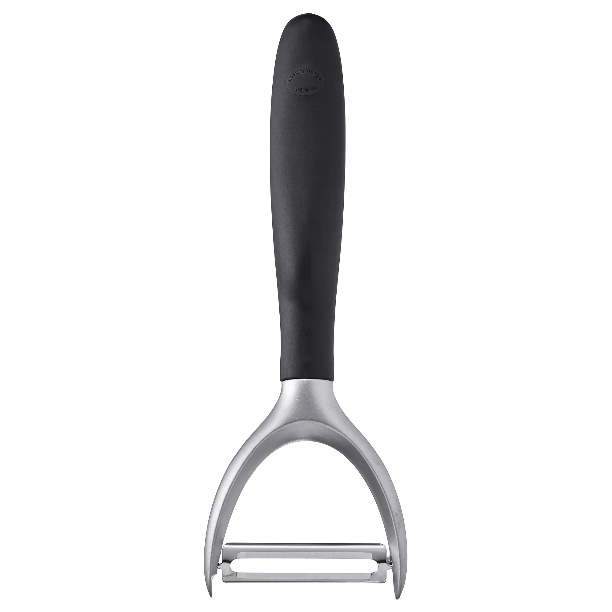6 ks škrabka Ikea 365 Vardefull černá ergonomická nerezová ocel
