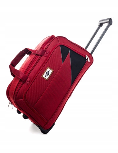 Torba Średnia Walizka Na 2 Kółkach Mocna Codura Sl 26 Rgl Bordo 90 L