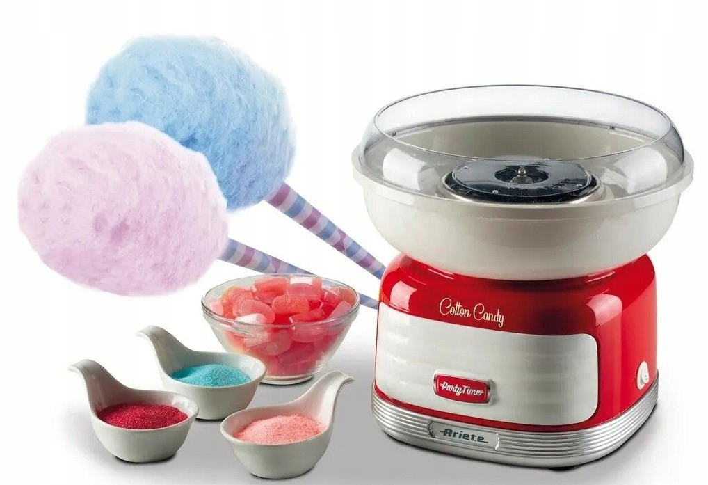 Výrobník cukrové vaty Ariete červený 500 W 2973/00
