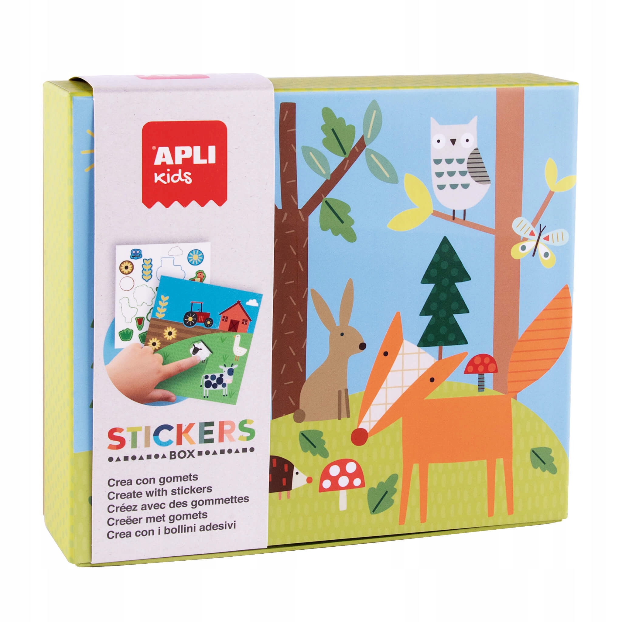 

Zestaw z naklejkami Apli Kids - Las