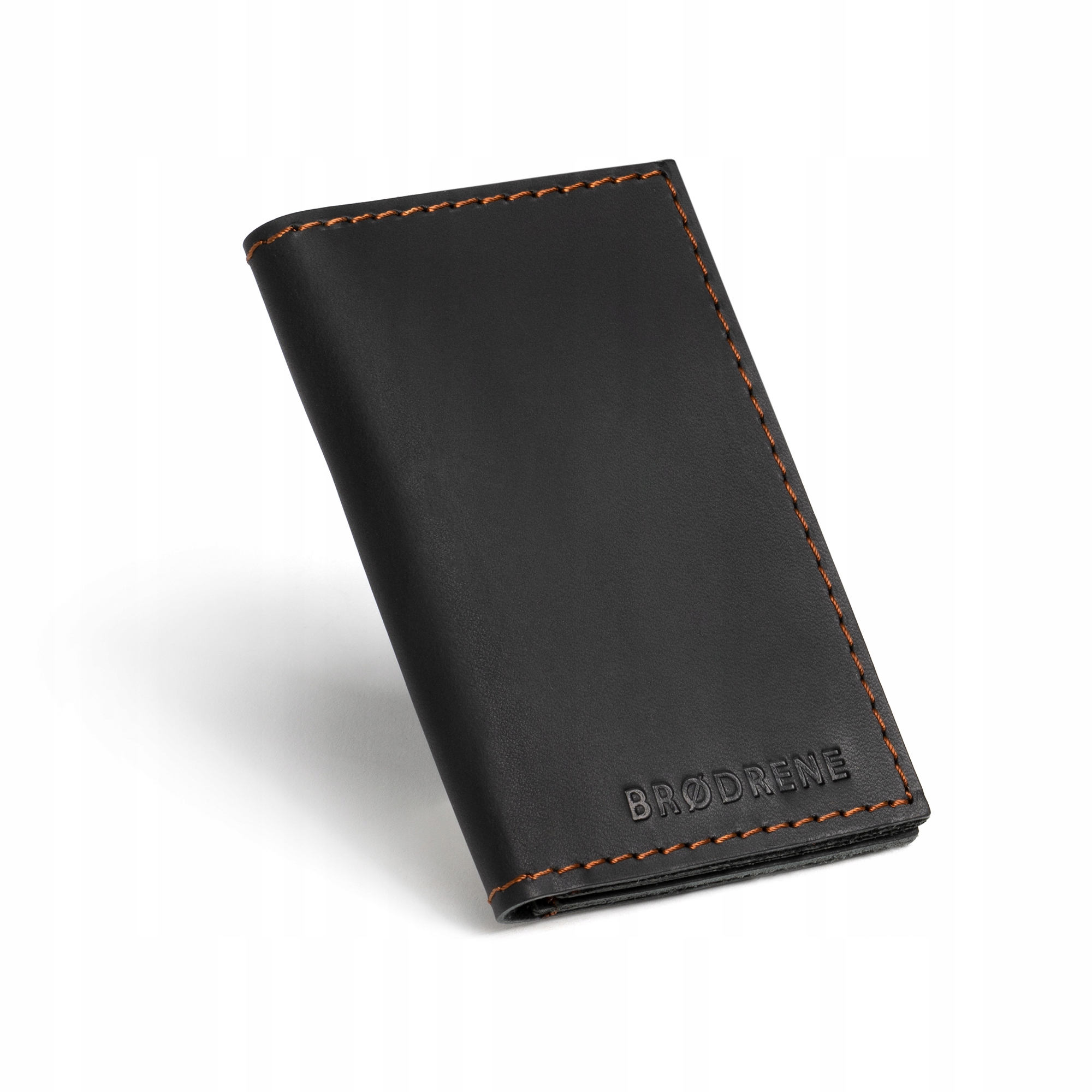 

Skórzany Portfel Męski Brodrene Slim Wallet Etui