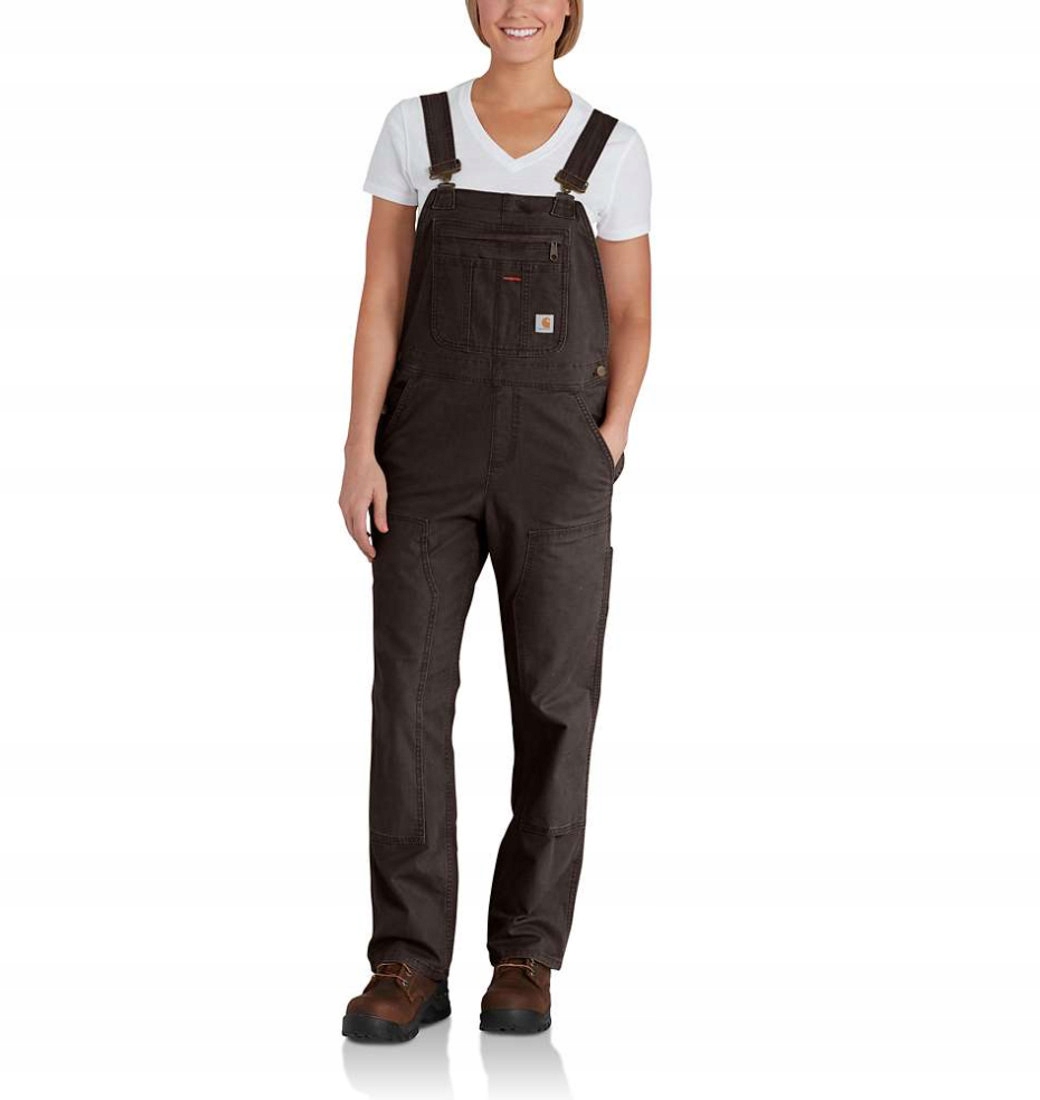 Carhartt Zahradníčky Crawford Double Front XL Hnědé