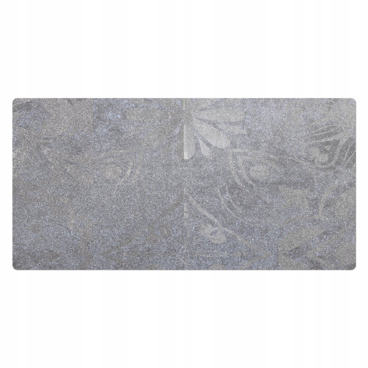 Protiskluzová herní podložka pod myš Ornament s květinami 100 x 50 cm