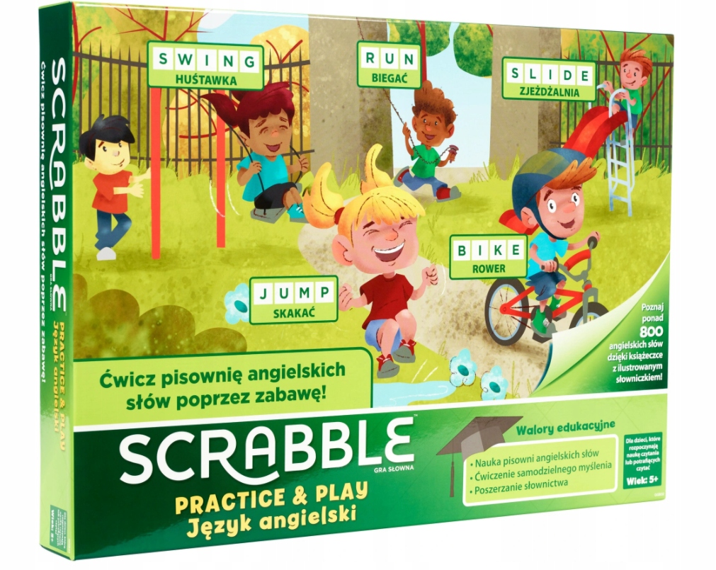 

Scrabble Practice and Play GGB32 Mattel Gra ang.