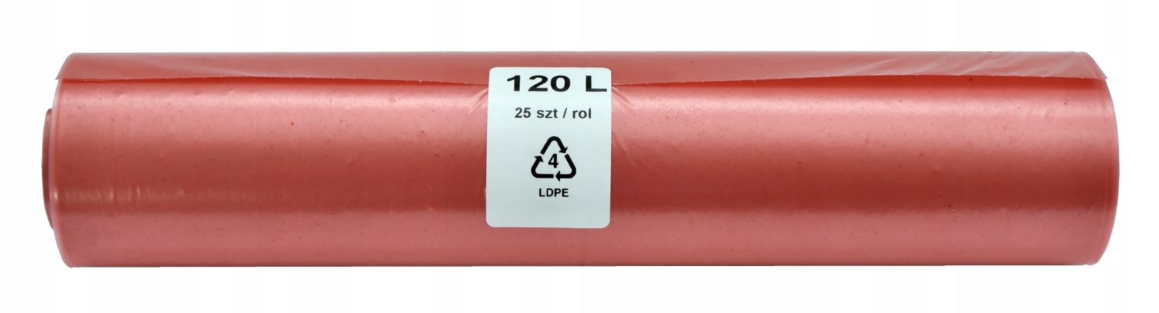 

Worki na śmieci medyczne czerwone 120L/25szt mocne