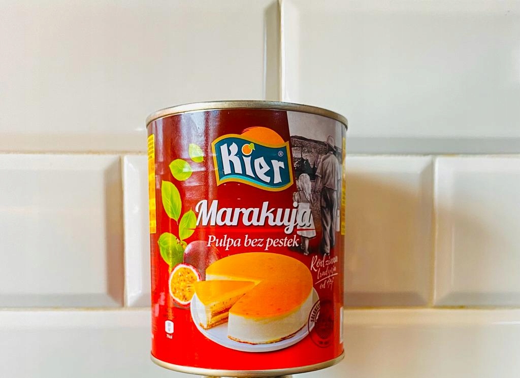 Levně Kier Marakuja pyré bez pecek 825 g