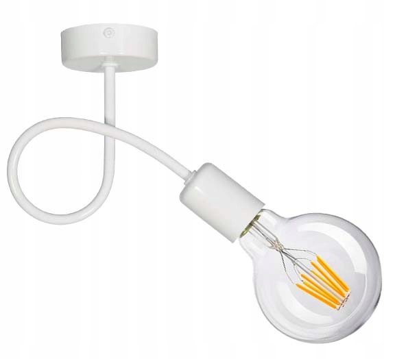 

Kinkiet kręcony Lampa żyrandol loft Edison 1x E27