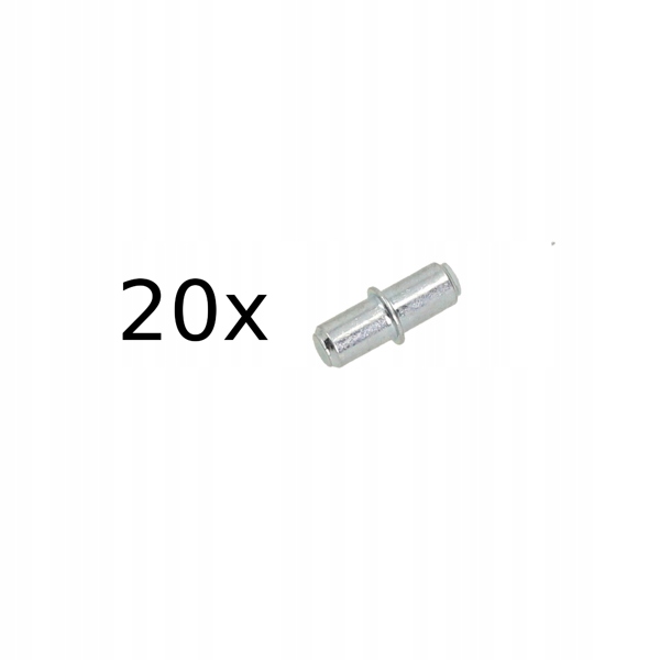 

Podpórka podpórki do półki półek fi5mm 20 sztuk