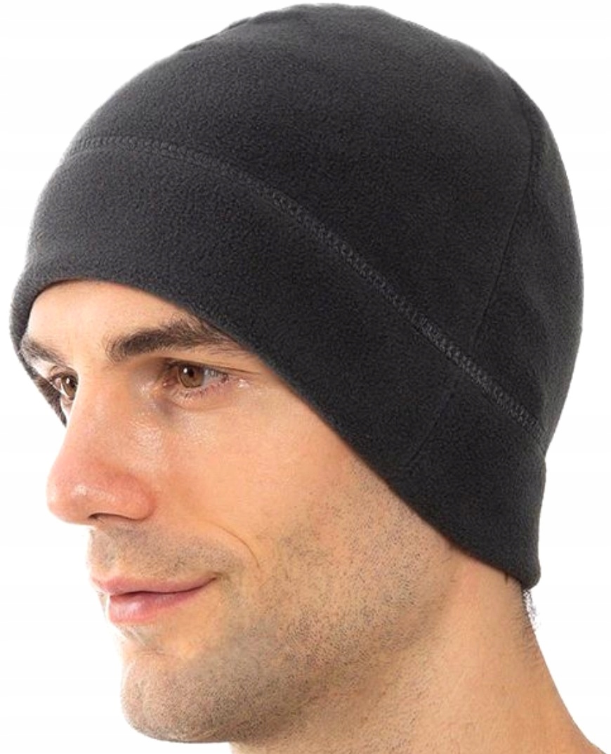 Czapka Ciepła polarowa Oversize beanie Hipster Materiał dominujący akryl