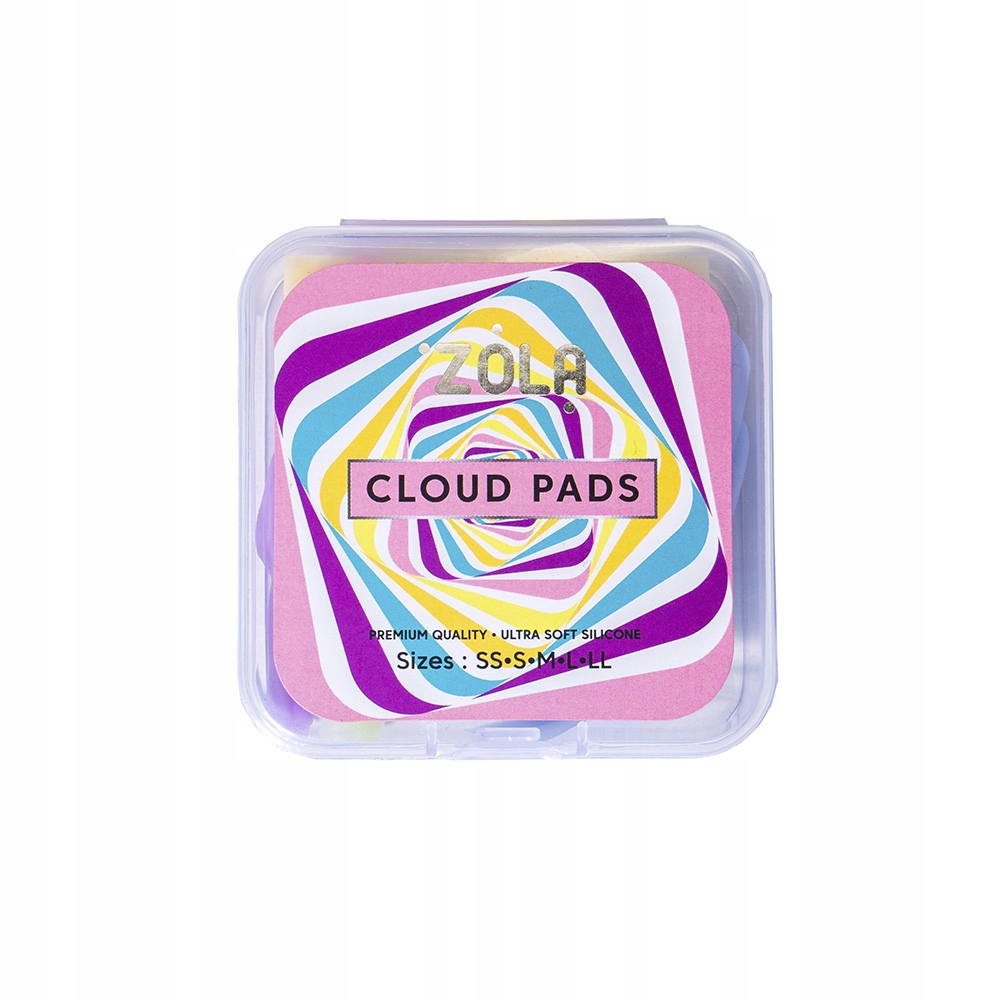 Sada silikonových válečků pro lifting a laminování řas Zola Cloud Pads