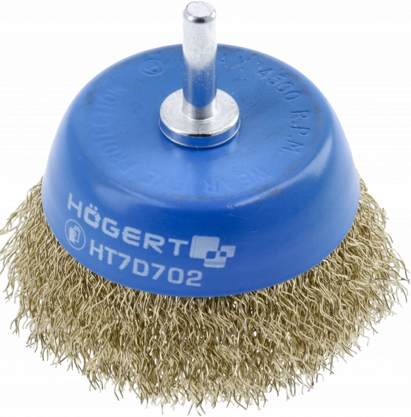 

Hogert HT7D702 Szczotka czołowa z trzpieniem 75 mm