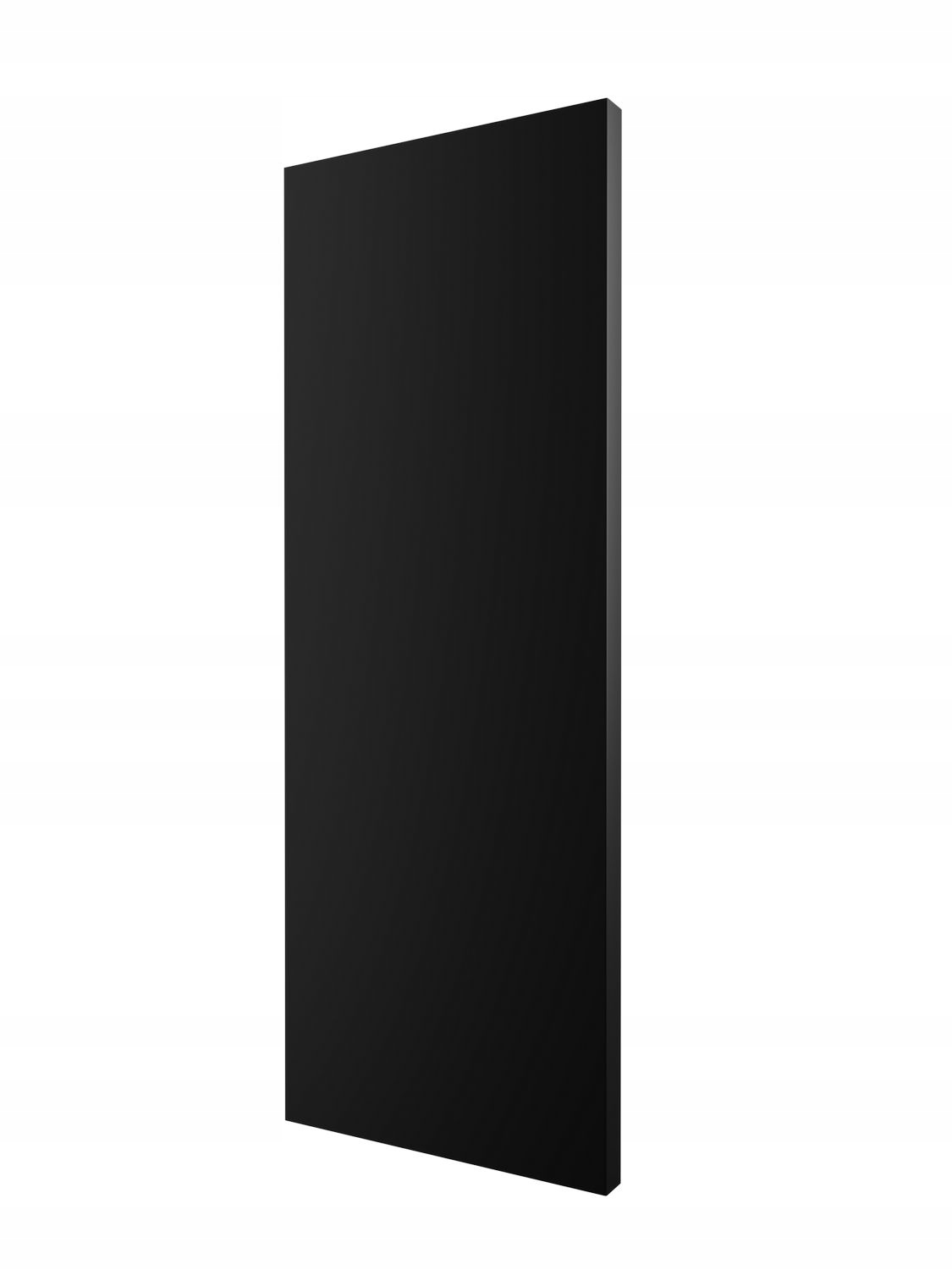 Doskový radiátor Plaza 1570x545 Čierny Mat