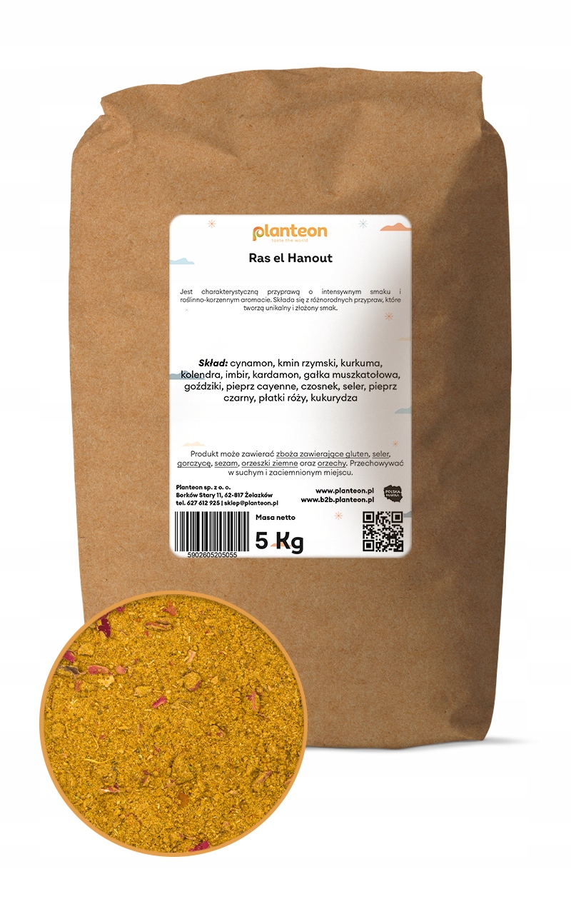 Ras el Hanout 5kg mieszanka marokańska naturalna jakość