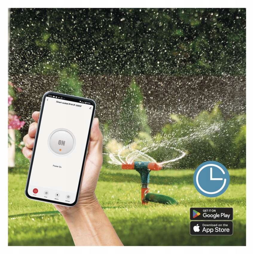 Inteligentne Gniazdo EMOS GoSmart IP-3005F IP44 wifi, bluetooth, zewnętrzne Rodzaj gniazdko