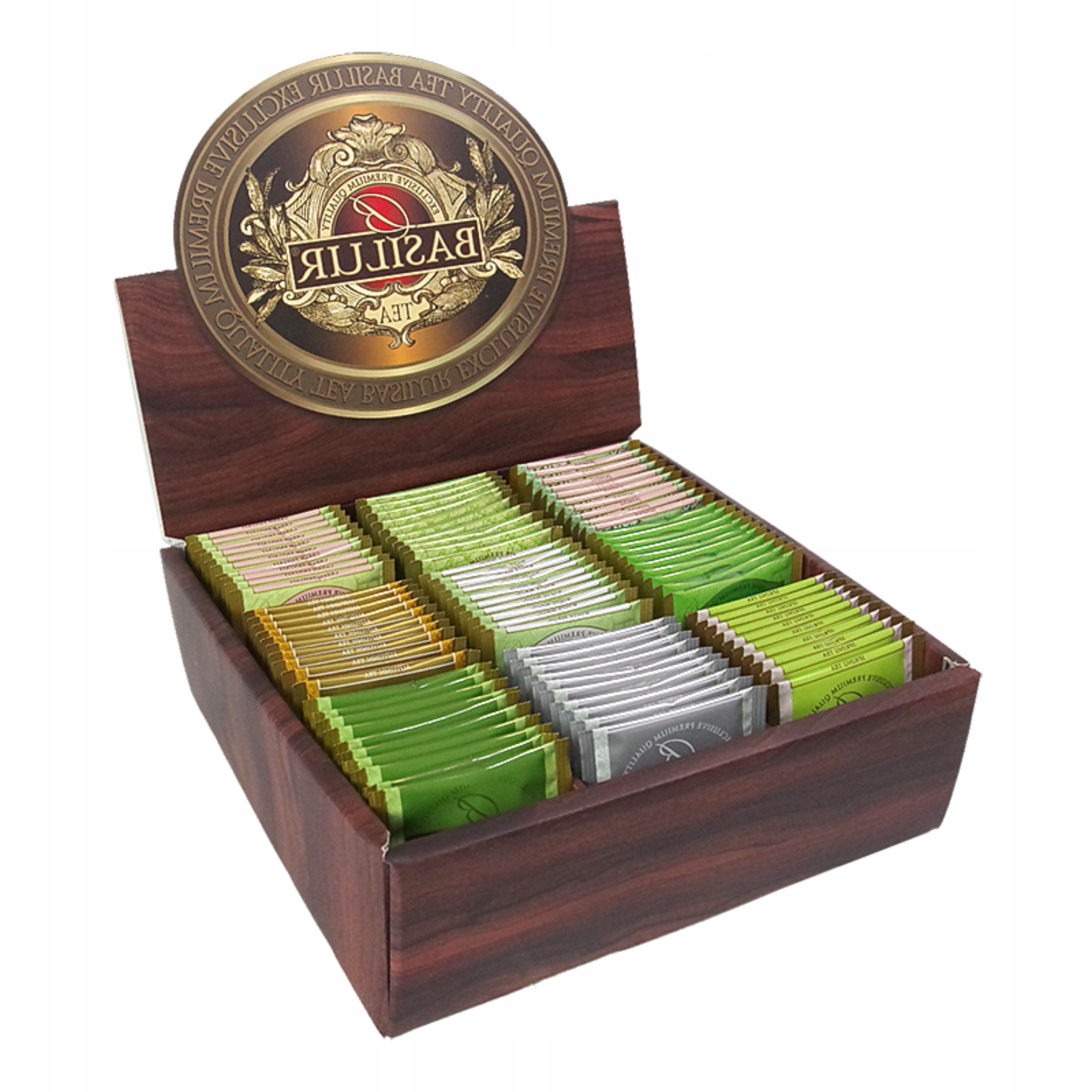 Levně Sada Čajů 9 Příchutí Basilur Expozitor Čtyři roční období 90 ks