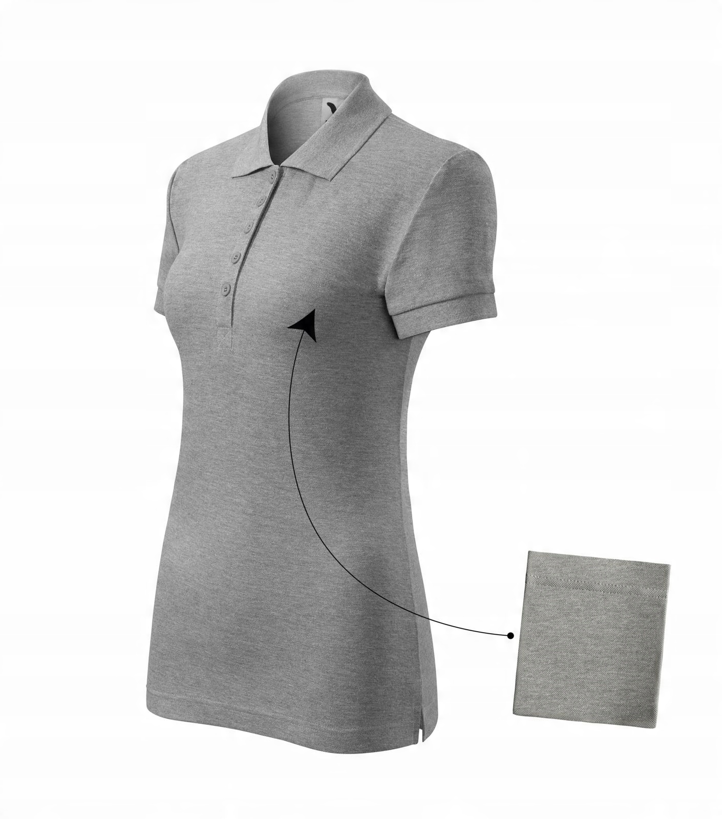 

Koszulka Damska Polo bawełna Polówka T-shirt L