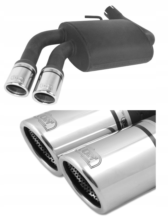 102-236/70RS (2) - Спортивный глушитель BMW E87 120D 120 кВт