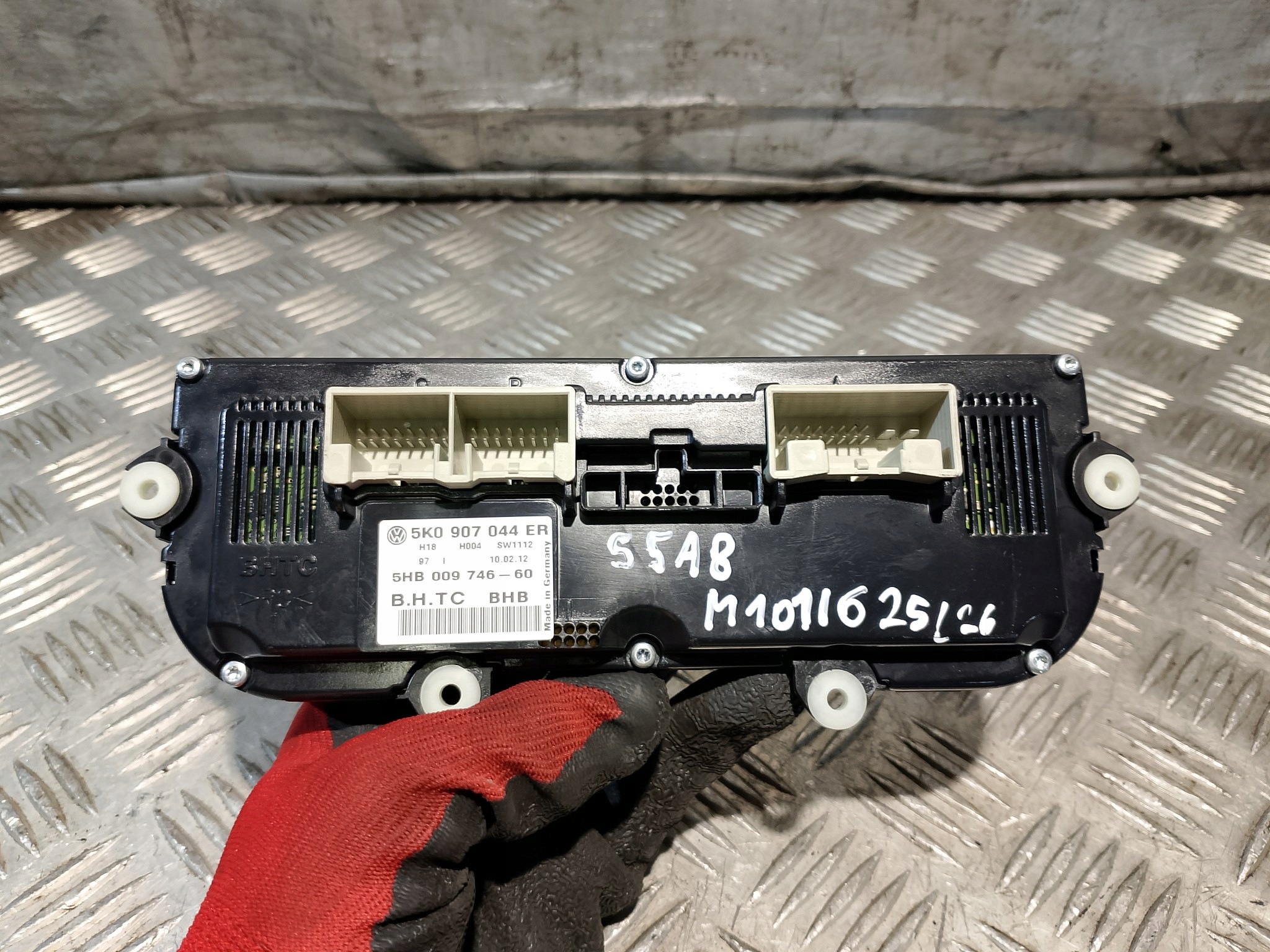 control panel air conditioning devices KLIMATYZCJI VW GOLF VI 6 5K0907044ER