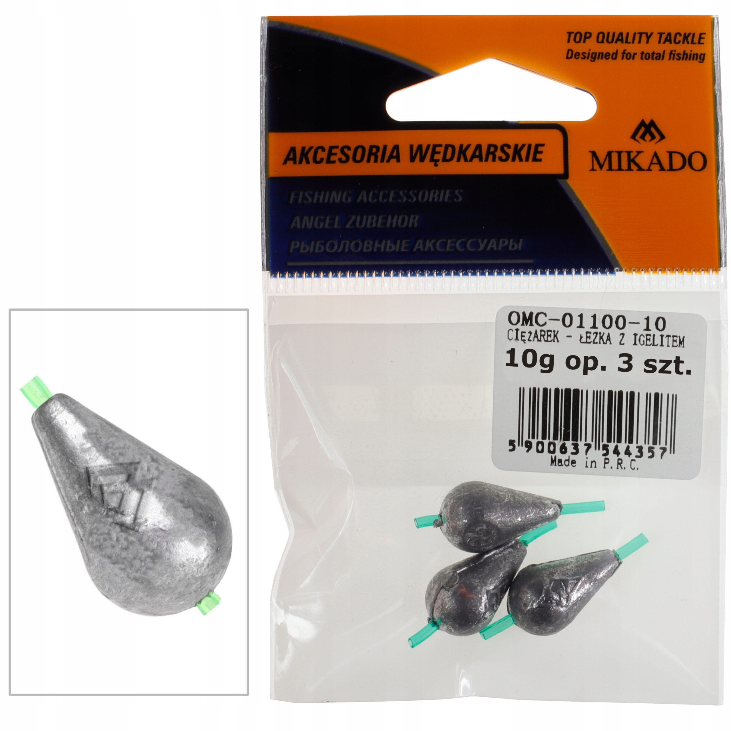 Mikado Łezka Z Igielitem 10G 3 Sztuki