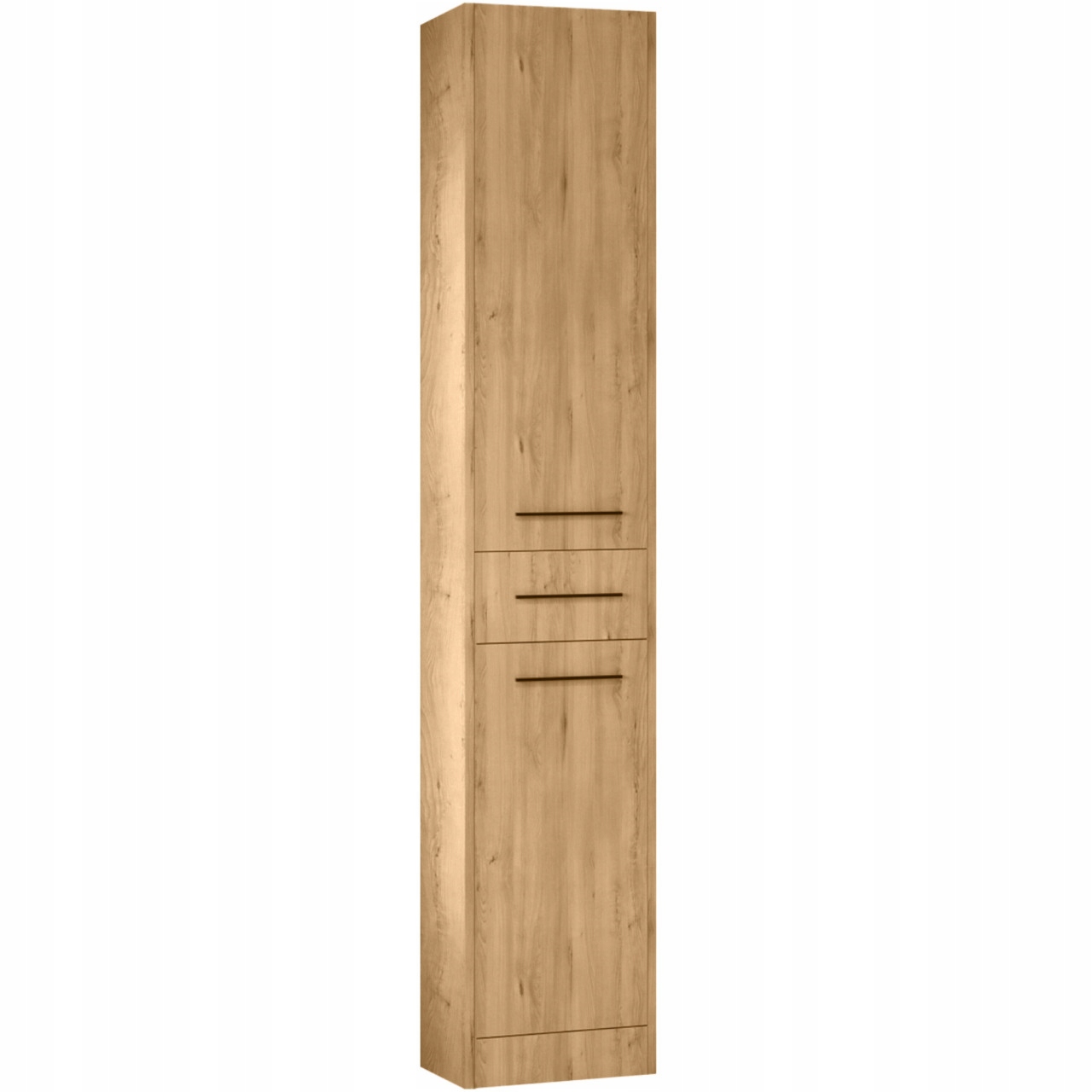 Vysoká koupelnová skříňka Slim SL1 dub artisan