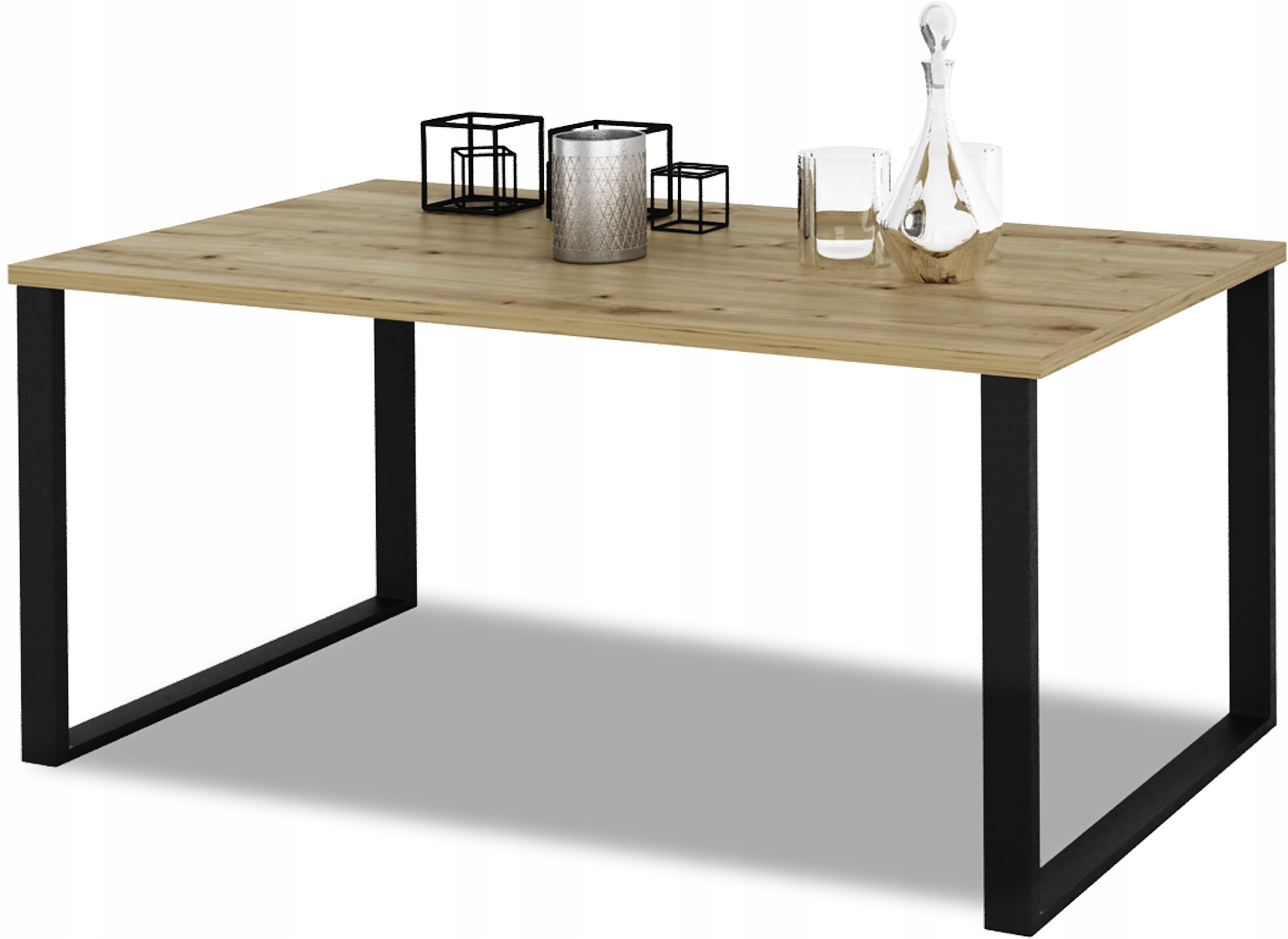 

Stolik Kawowy Nowoczesny do salonu Loft Czarny Da