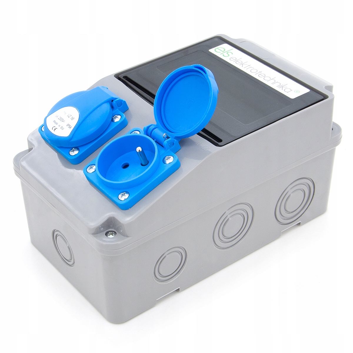 ROZDZIELNICA BUDOWLANA ZABEZPIECZONA + RÓŻNICÓWKA Marka ELS Elektrotechnika