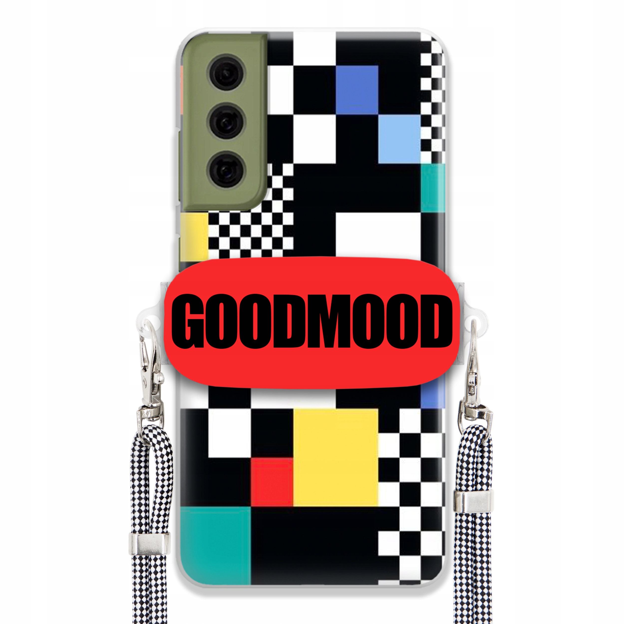 Pouzdro Pro Samsung S21 Fe Case Držák Na Vodítko Zebra Telefonu Pixelart MIX Vzorů