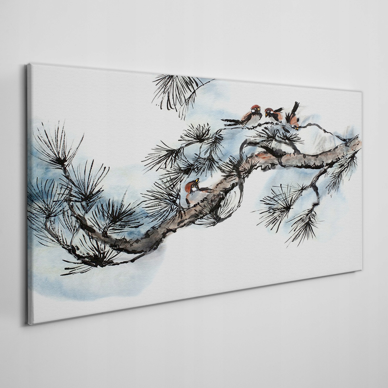

Obraz na płótnie Zwierzęta ptaki wróble 140x70 cm