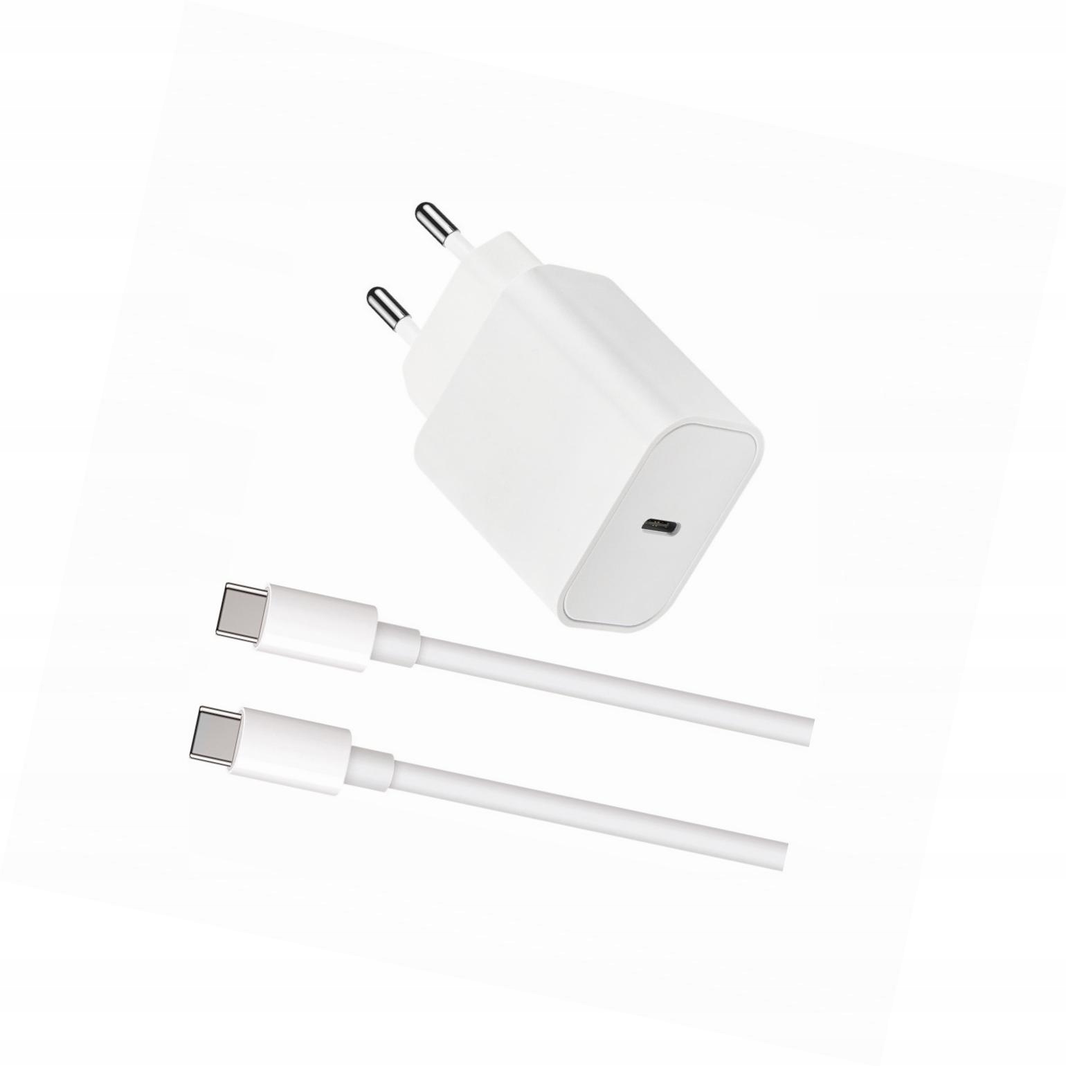 Ładowarka Usb-c 20W z długim kablem 2m do Samsung Galaxy Note 20 Ultra