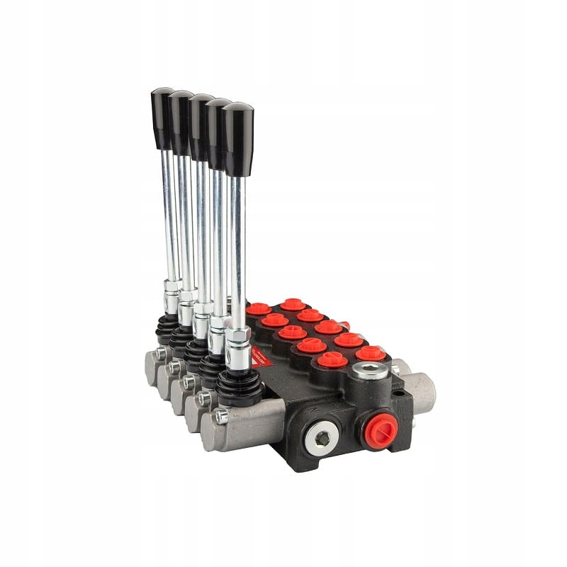 Hydraulický rozdělovač 5 sekční 40 l/min 05P40A1A1A1A1A1A1GKZ1 ovládaný