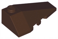 

Lego 43711 C brązowe 2x4 skrzydło prawe Nowy 1szt