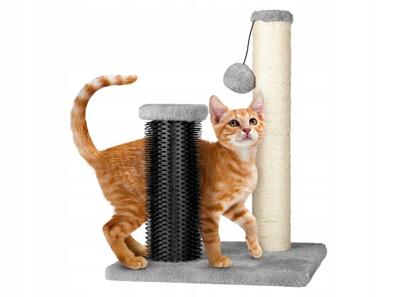 Levně Nízký škrabák, škrabací sloupek Zoofari do 60 cm