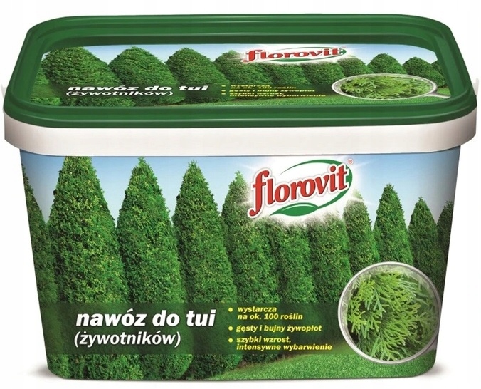 

Florovit nawóz do Tui Żywotników tuje iglaki 4kg