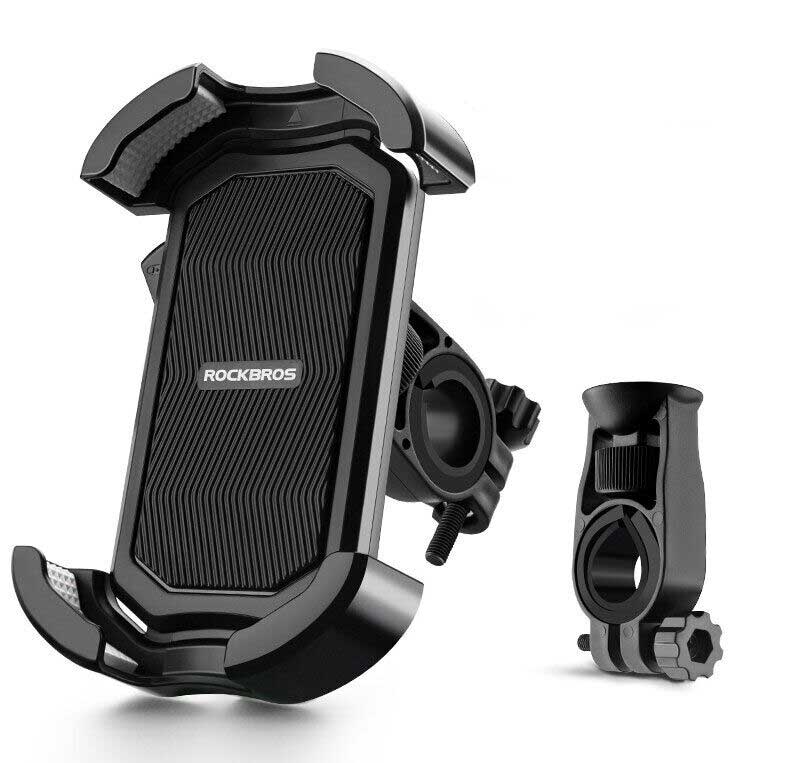 ROCKBROS UCHWYT ROWEROWY NA TELEFON DO ROWERU MONTOWANY NA KIEROWNICĘ