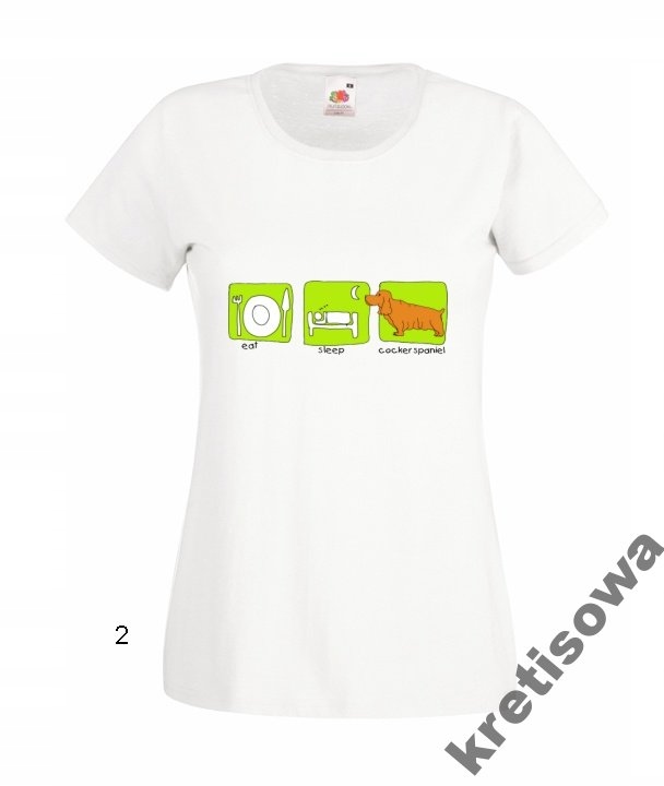 

Kolorowe Koszulki Cocker Spaniel Wzory