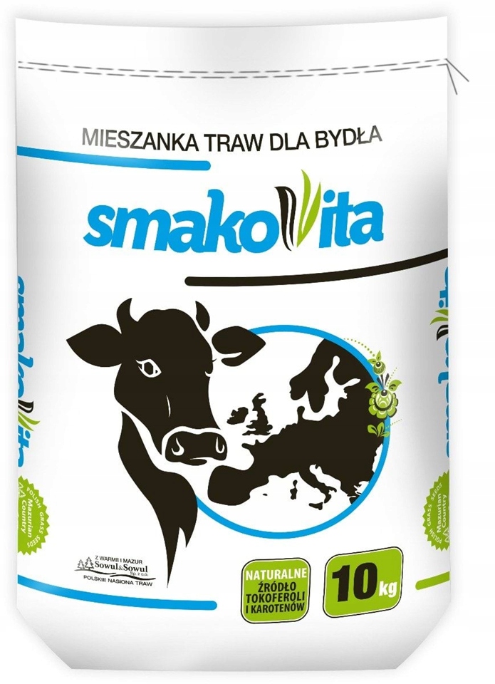 Travní Směs Kośno Pastvinová Smakovita 10kg Sowul & Sowul