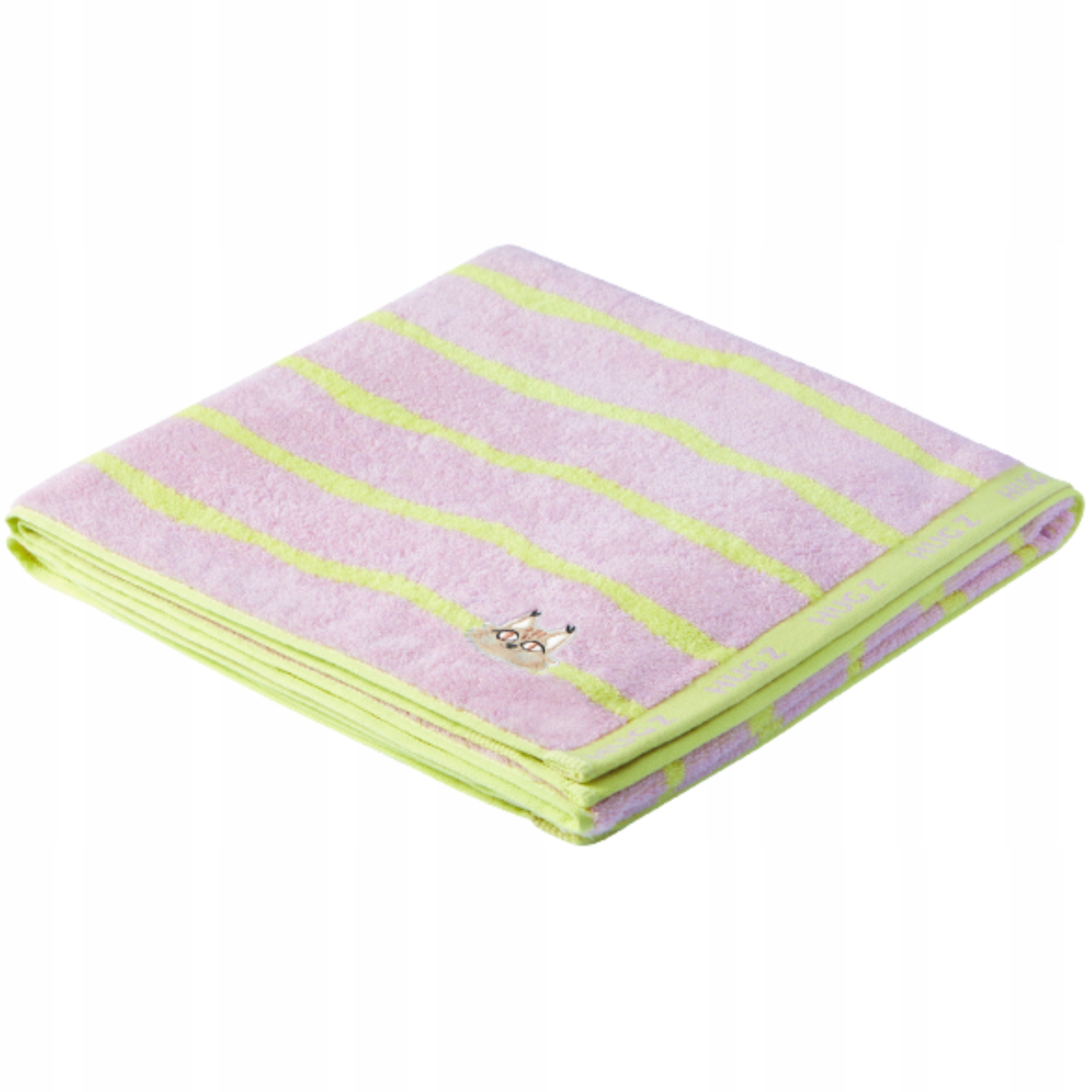 Rychleschnoucí koupelový ručník Velký Mideer Hugz pro děti 70 x 140 Růžový