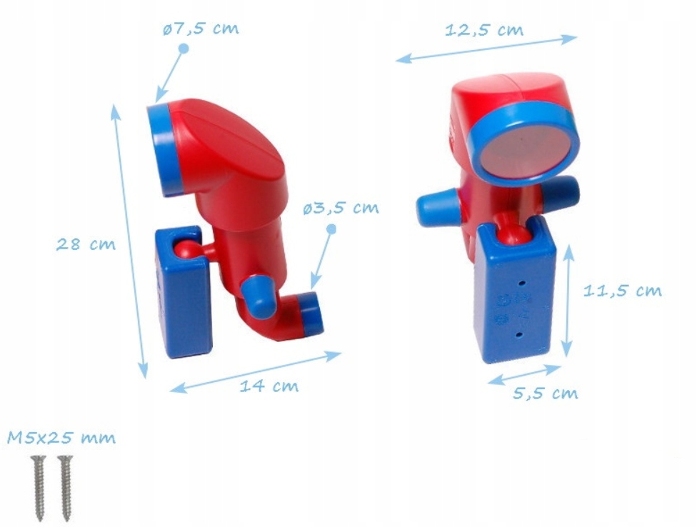 PERYSKOP LUX DLA DZIECI PLAC ZABAW KOLORY Marka inna